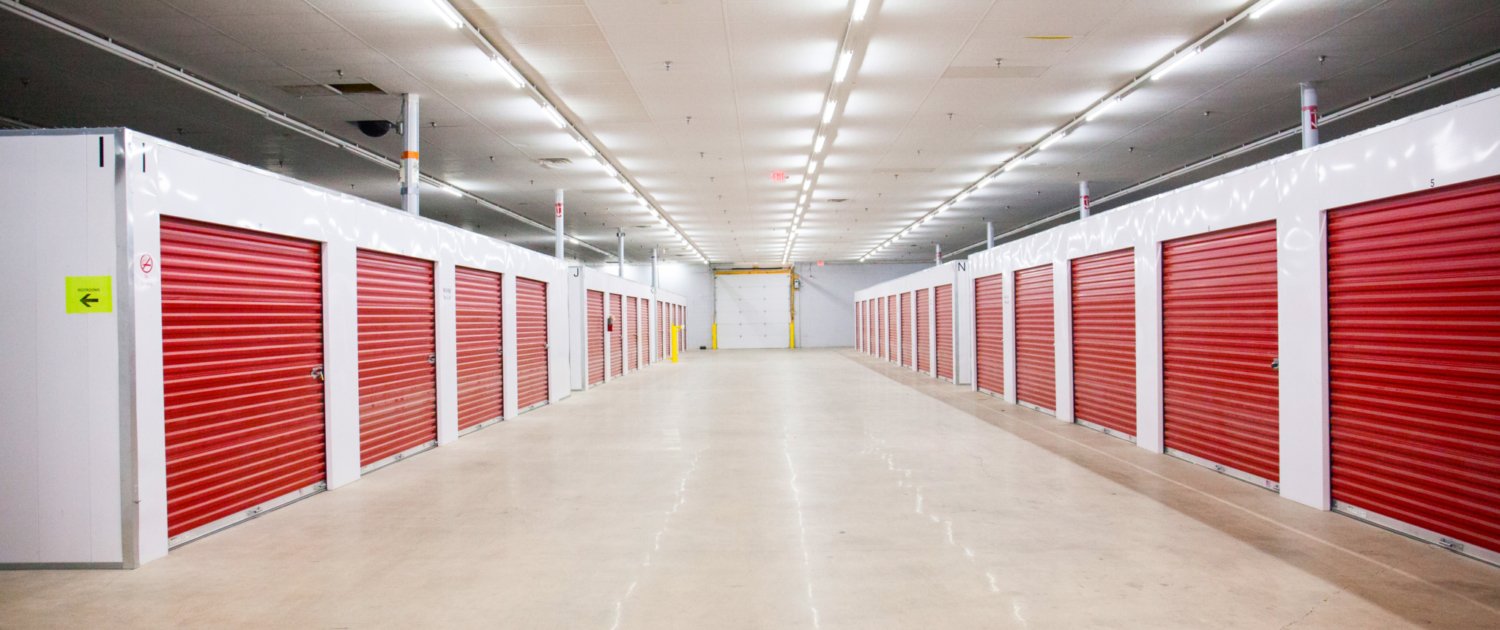 Self Storage Drive Aisle